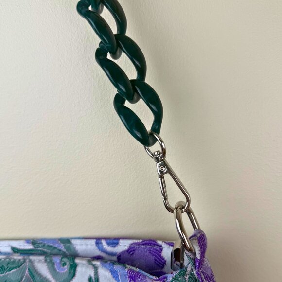 Hvisk Amble Pocket Garden Bag - New With Tags - Light Purple Floral - Picture 7 of 10